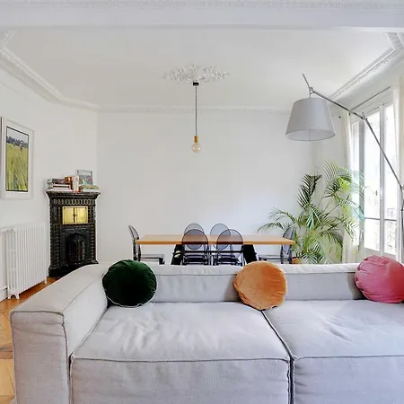 Charming Apartment- 2br-4p- Parc Monceau Apartman