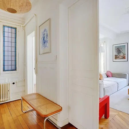 Charming Apartment- 2br-4p- Parc Monceau Apartman